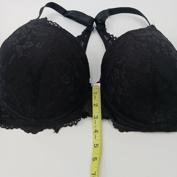 RAMPAGE INTIMATES 40DD BLACK LACE BRA - Picture 3 of 14